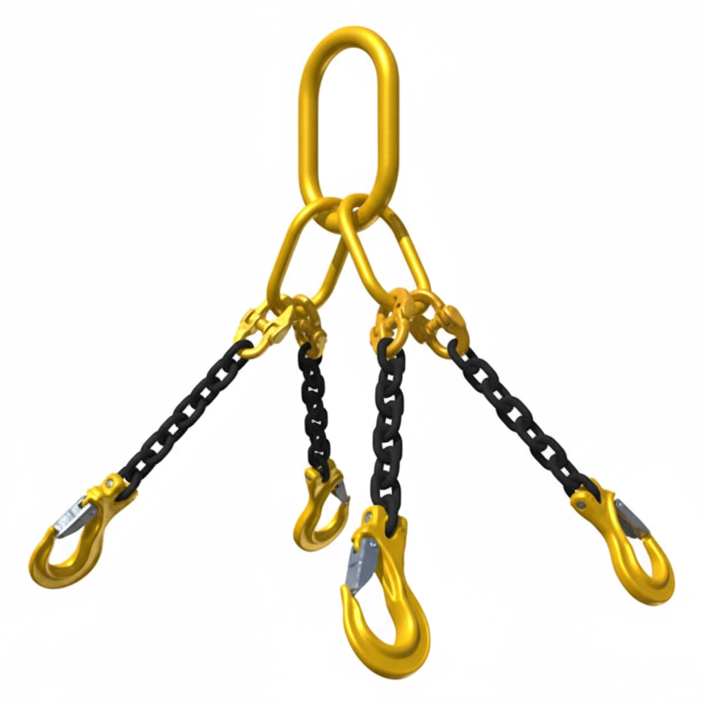 Строп цепной четырехветвевой 4СЦ-31.5т 8м