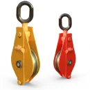 Блок монтажный однорольный с ушком (проушиной) 1 т 1 ролик